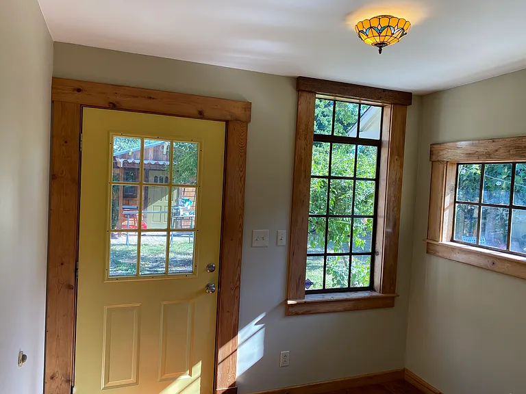 front door, entry room