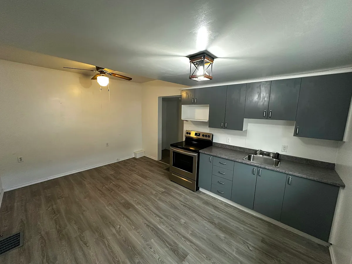 Kitchen and Living area - 240 Main St #102
