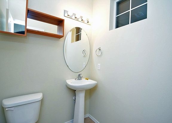 Powder room on main level