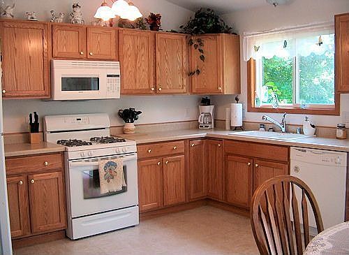 All Oak Kitchen includes Appliances