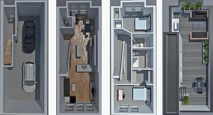 layout of each floor
