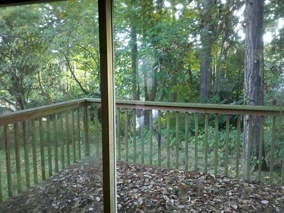 Deck to backyard