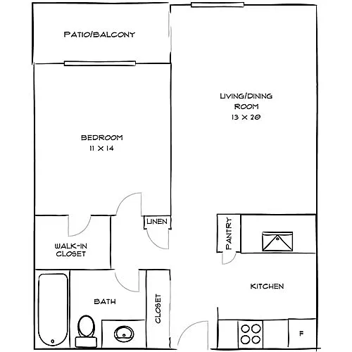 Floor plan Verbana Premier 2
