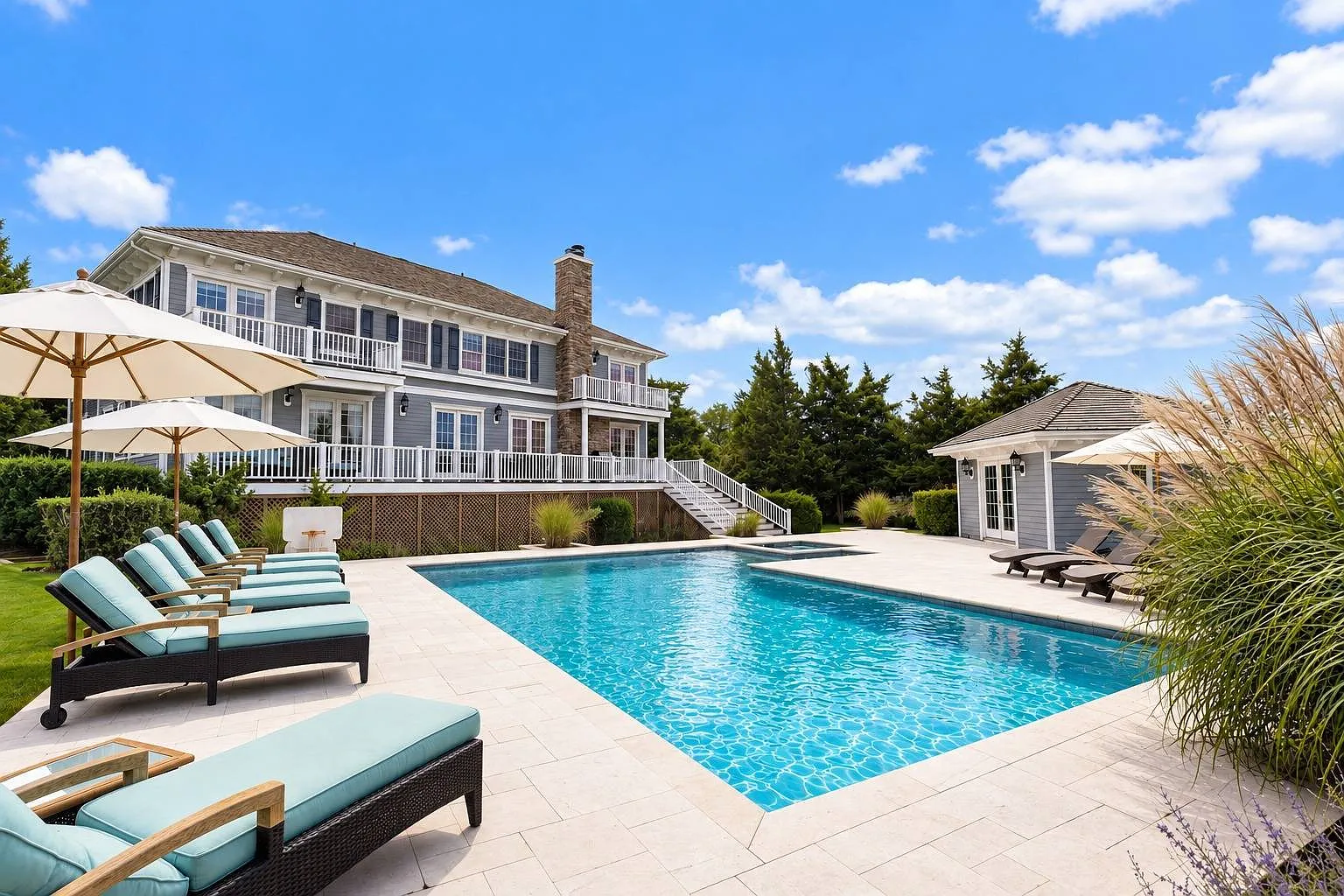 Luxury Westhampton Beach Summer Rental with Pool & Tennis — Photo 1