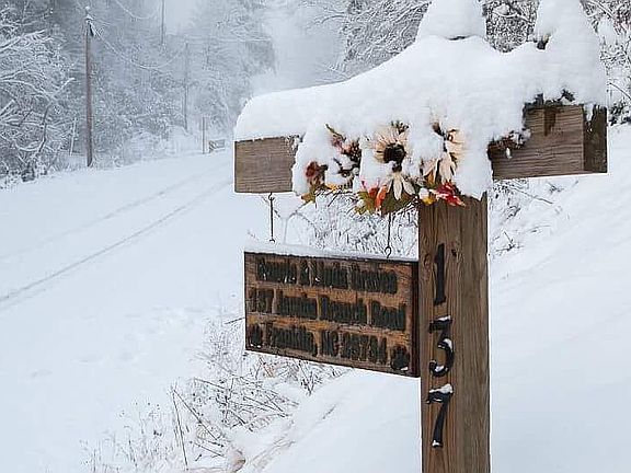 Mountain snow