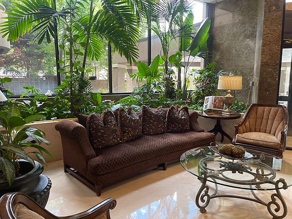 More lobby seating in concierge controlled access lobby