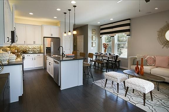 open-concept kitchen