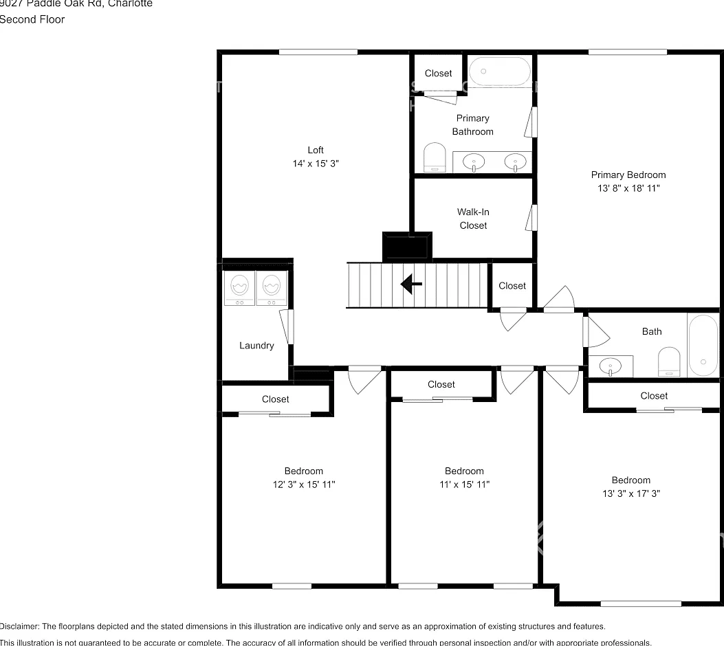 9027 Paddle Oak Rd Charlotte, NC 28227 — Photo 3