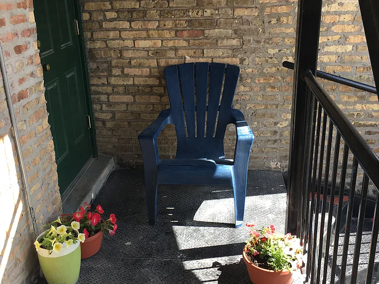 A bit of outdoor area for your grill