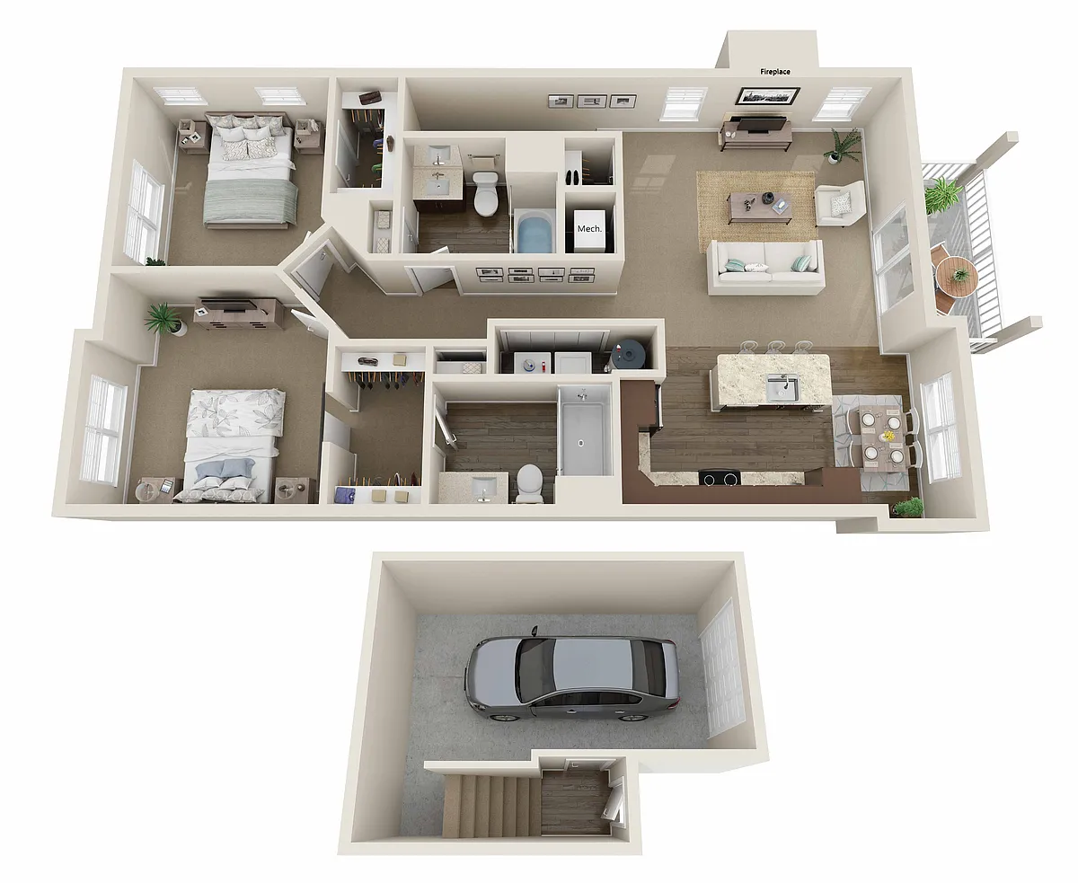 Floor plan D