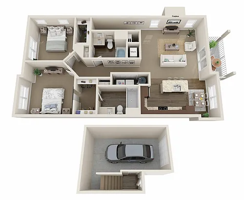 Floor plan D