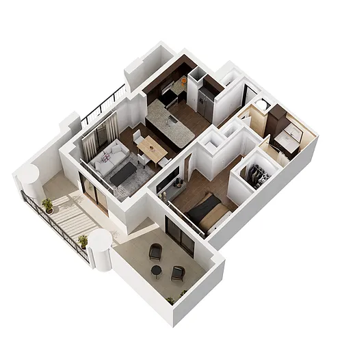 Floor plan 2A8