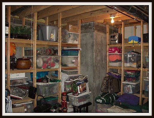 Basement Storage area