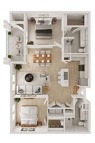 Floor plan B2A