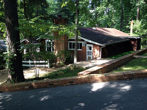 Upper driveway view