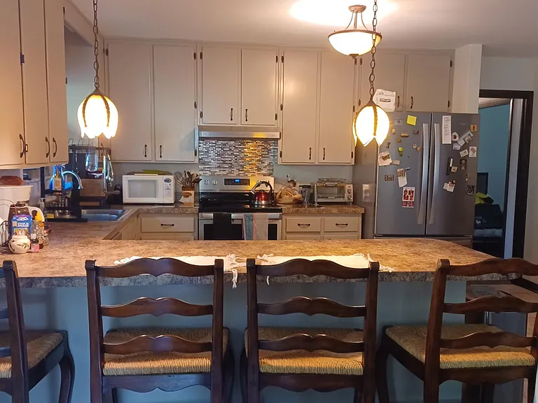 Kitchen viewed from Family Room