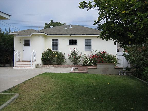 Rear of home