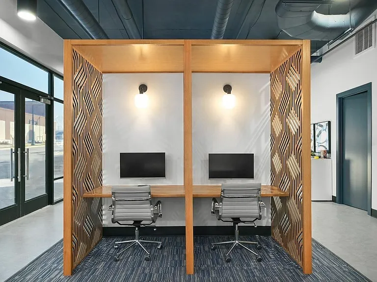 Semi-Private Desk Space
