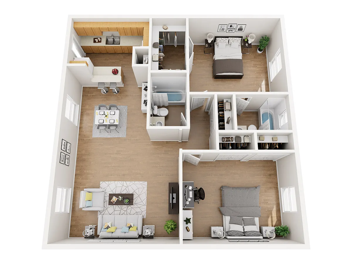 Floor plan B2