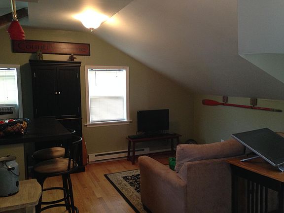 Livingroom and Desk area adjacent to the Kitchen