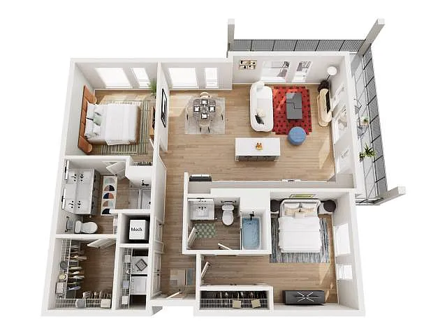 Floor plan B2AL2