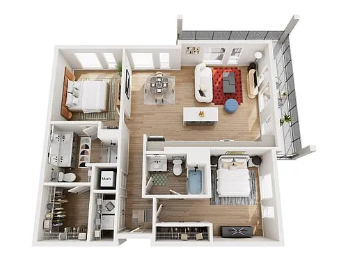 Floor plan B2AL2