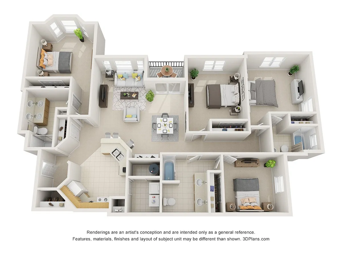 Floor plan Hawthorne