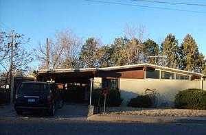 Front of subject property