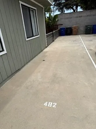 Assinged parking next to unit