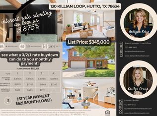 130 Killian Loop, Hutto, TX 78634