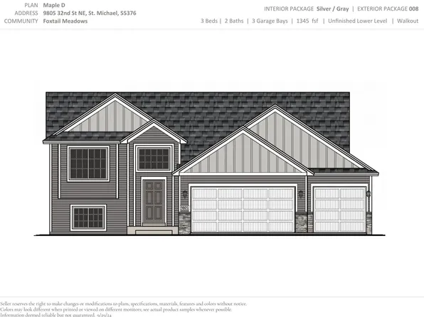 9805 32nd St NE, Saint Michael, MN 55376