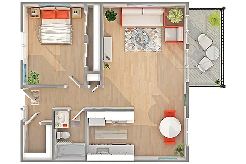 Floor plan A1