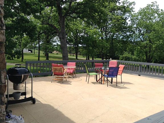 Large Patio above Carport