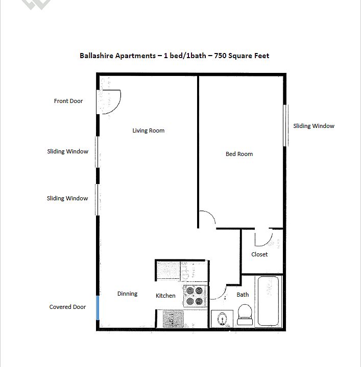 2nd image of 4207 Meredith Ave APT 102
