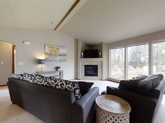 Light and open living area