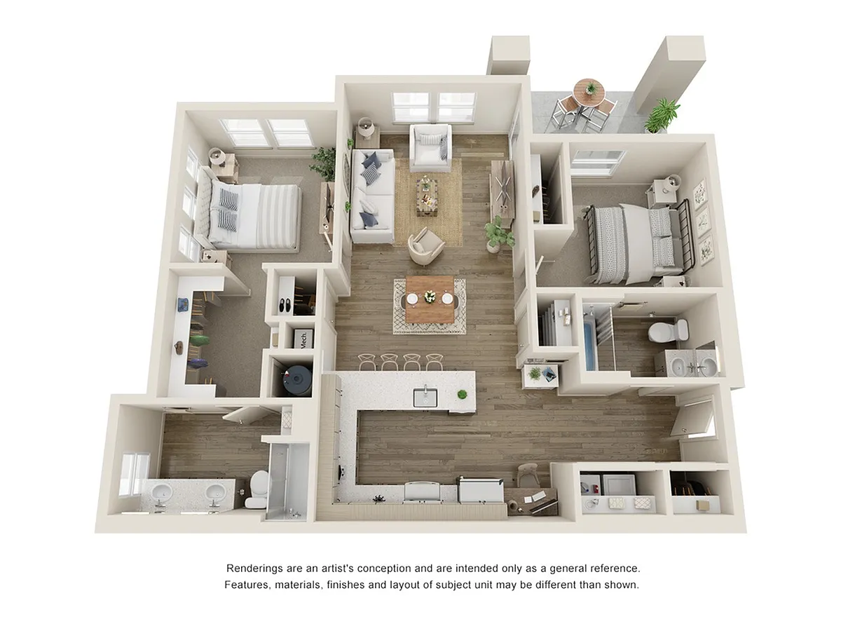 Floor plan B1