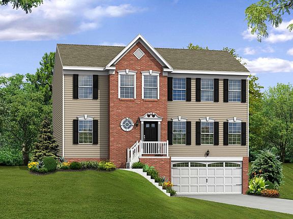Elevation A Opt Partial Brick Front