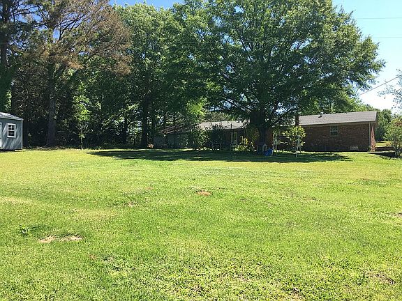 Back yard view of home