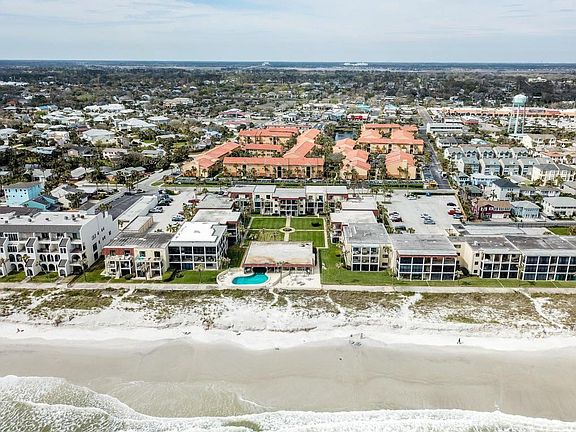 Aerial view of complex.