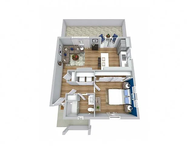 Floor plan The Alcove