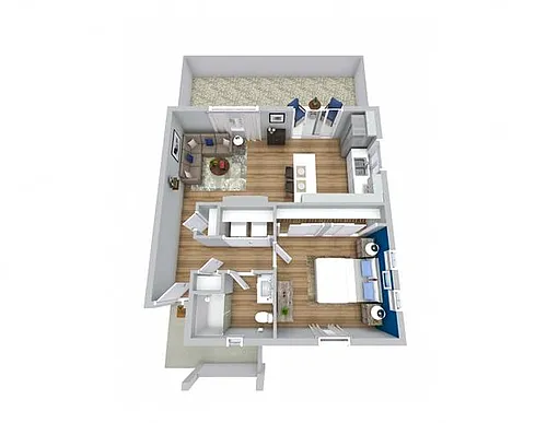 Floor plan The Alcove