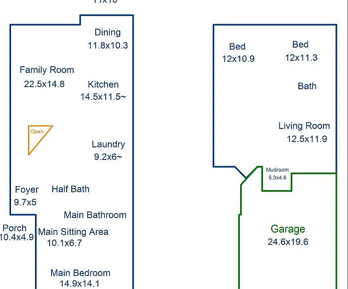 Floor Plan Sketch
