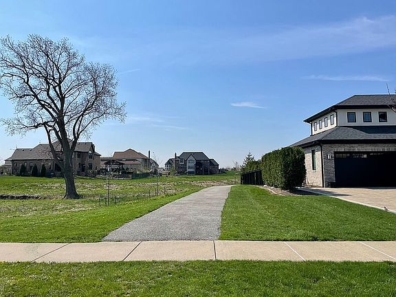 Walking path: Across the lot