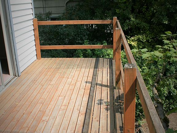 Large deck
