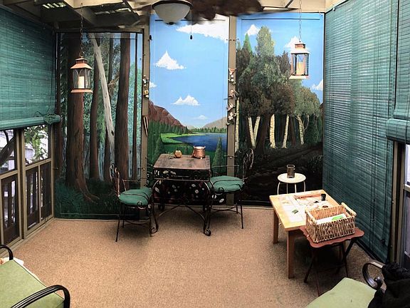 Screened porch