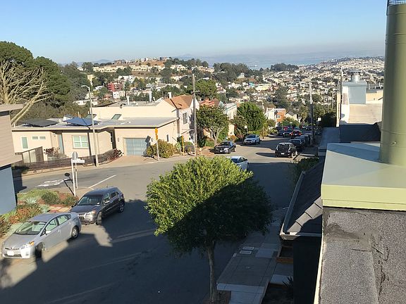 Looking east from the roof