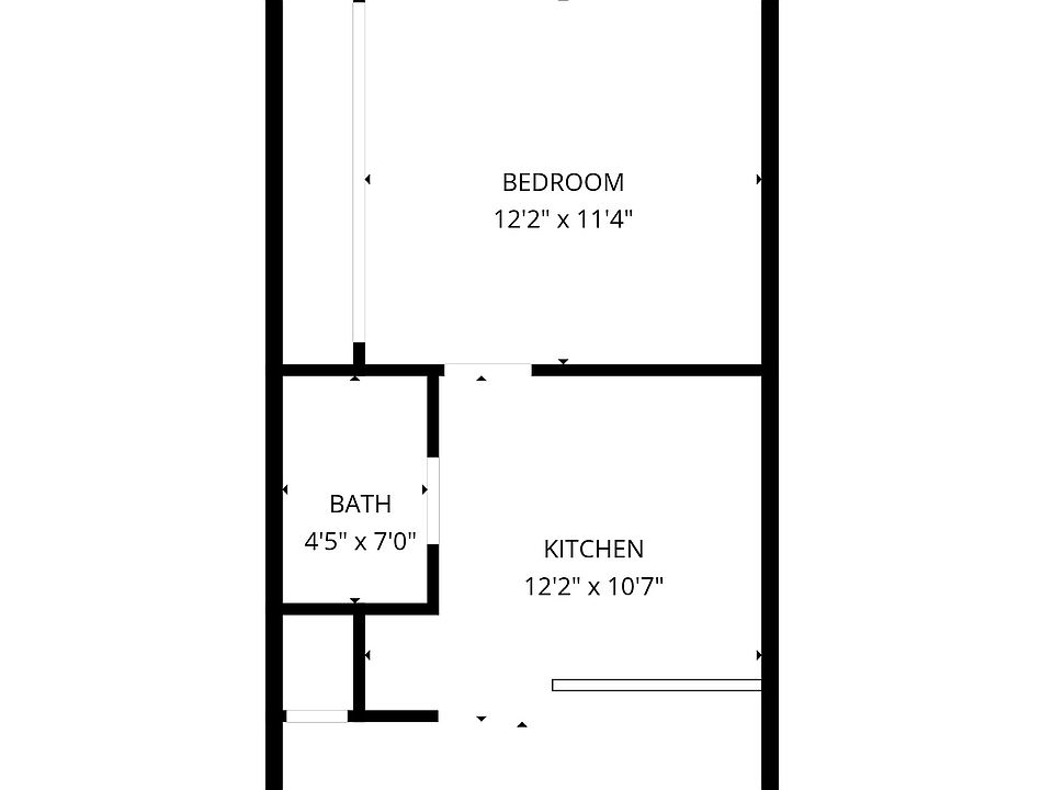 Floor plan - tenant to verify dimensions