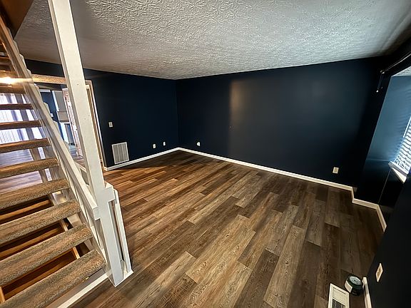Front door entry to living room