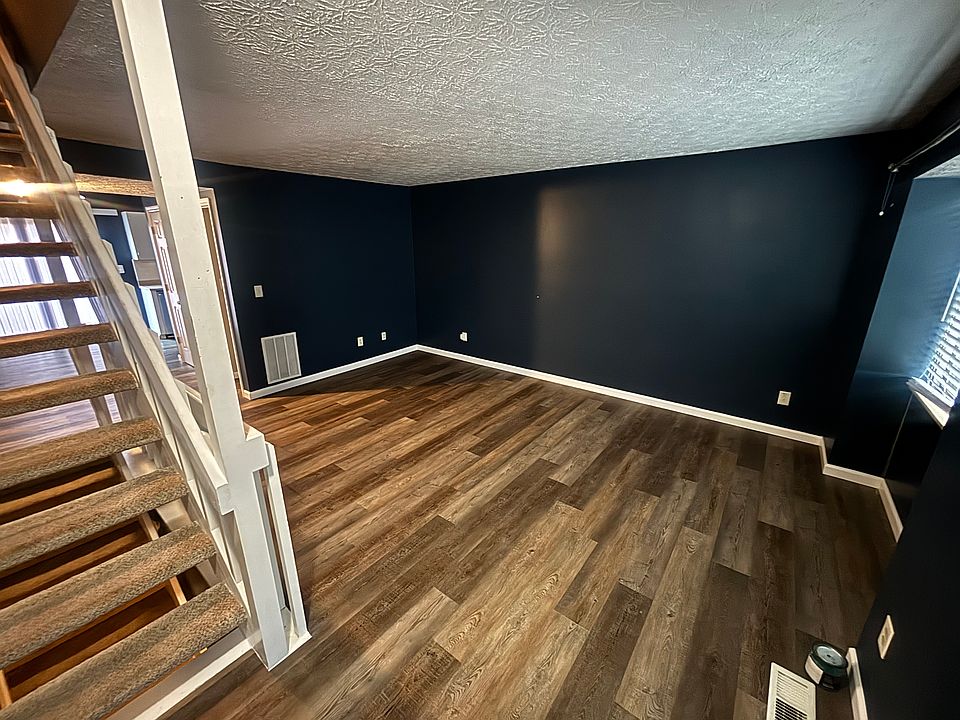 Front door entry to living room