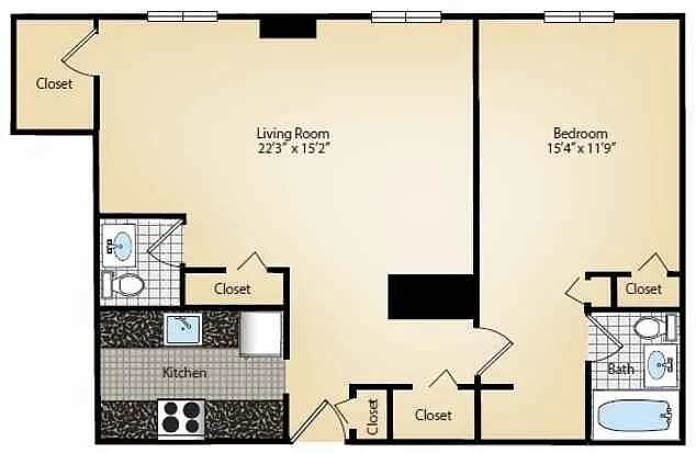 Floor plan York